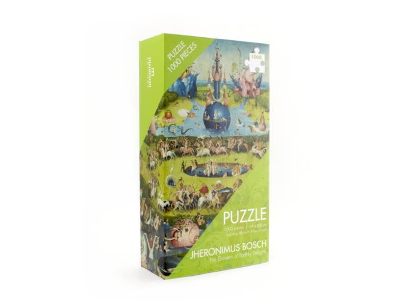 Rompecabezas, 1000 piezas, Jheronimus Bosch, Jardín de la Tierra