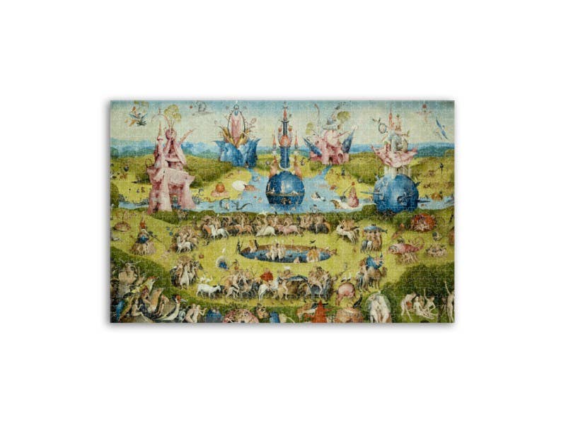 Rompecabezas, 1000 piezas, Jheronimus Bosch, Jardín de la Tierra