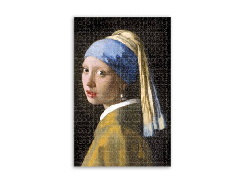 Puzzle, 1000 piezas, Vermeer, La chica de la perla