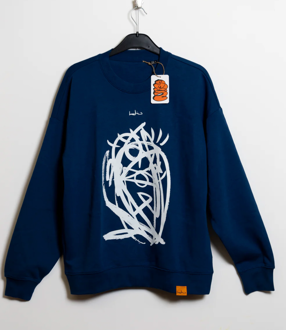SUDADERA BELIN ONELINE AZUL