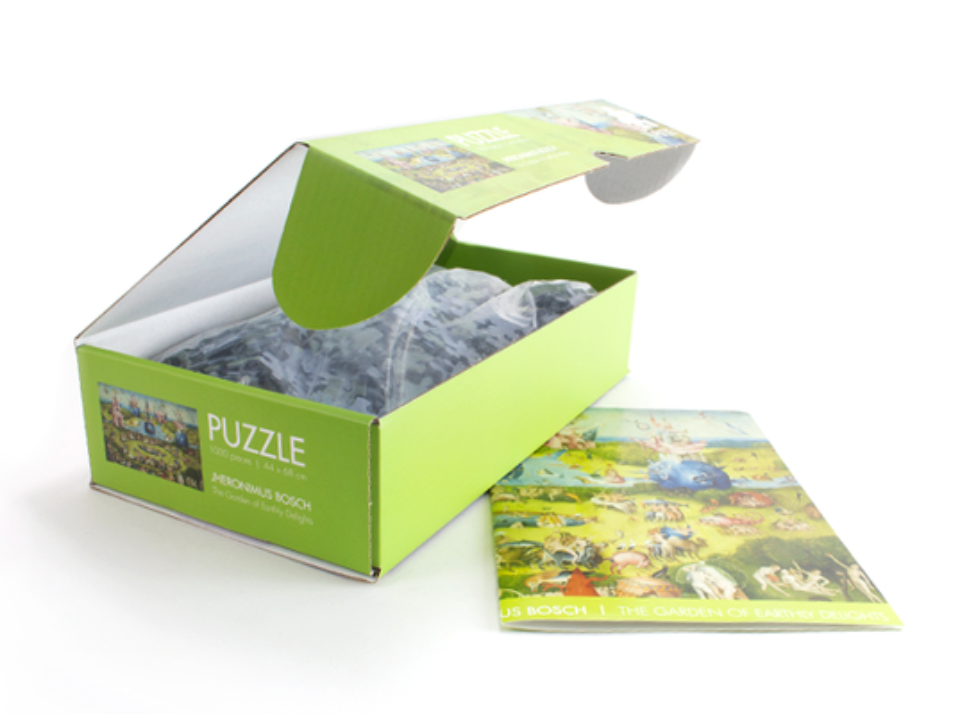 Puzzle, 1000 piezas, Jheronimus Bosch, El jardín de las delicias