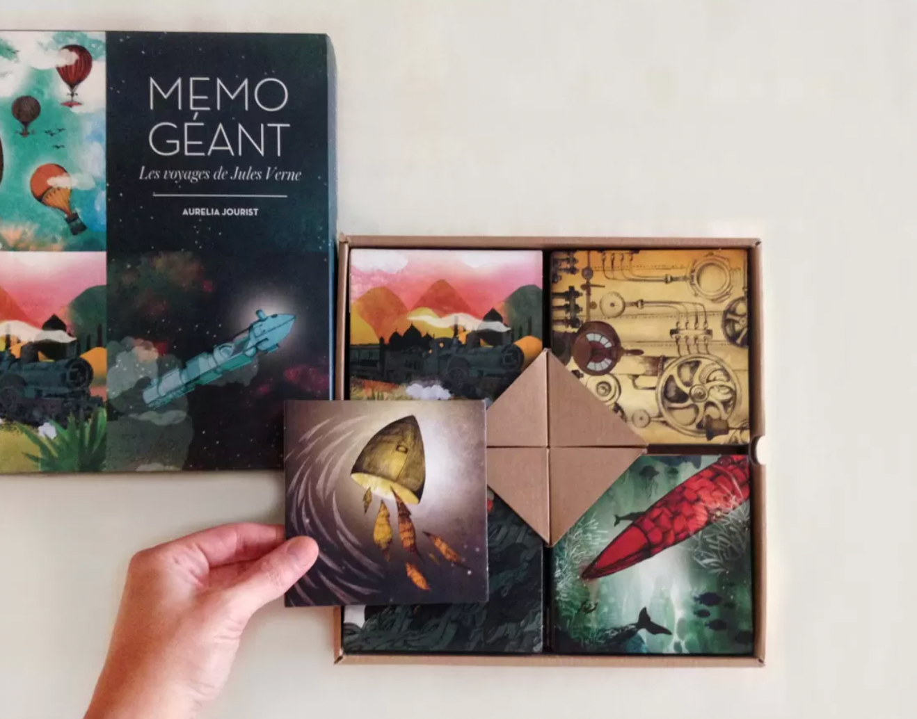 " Memo Géant, Les voyages de Julio Verne "