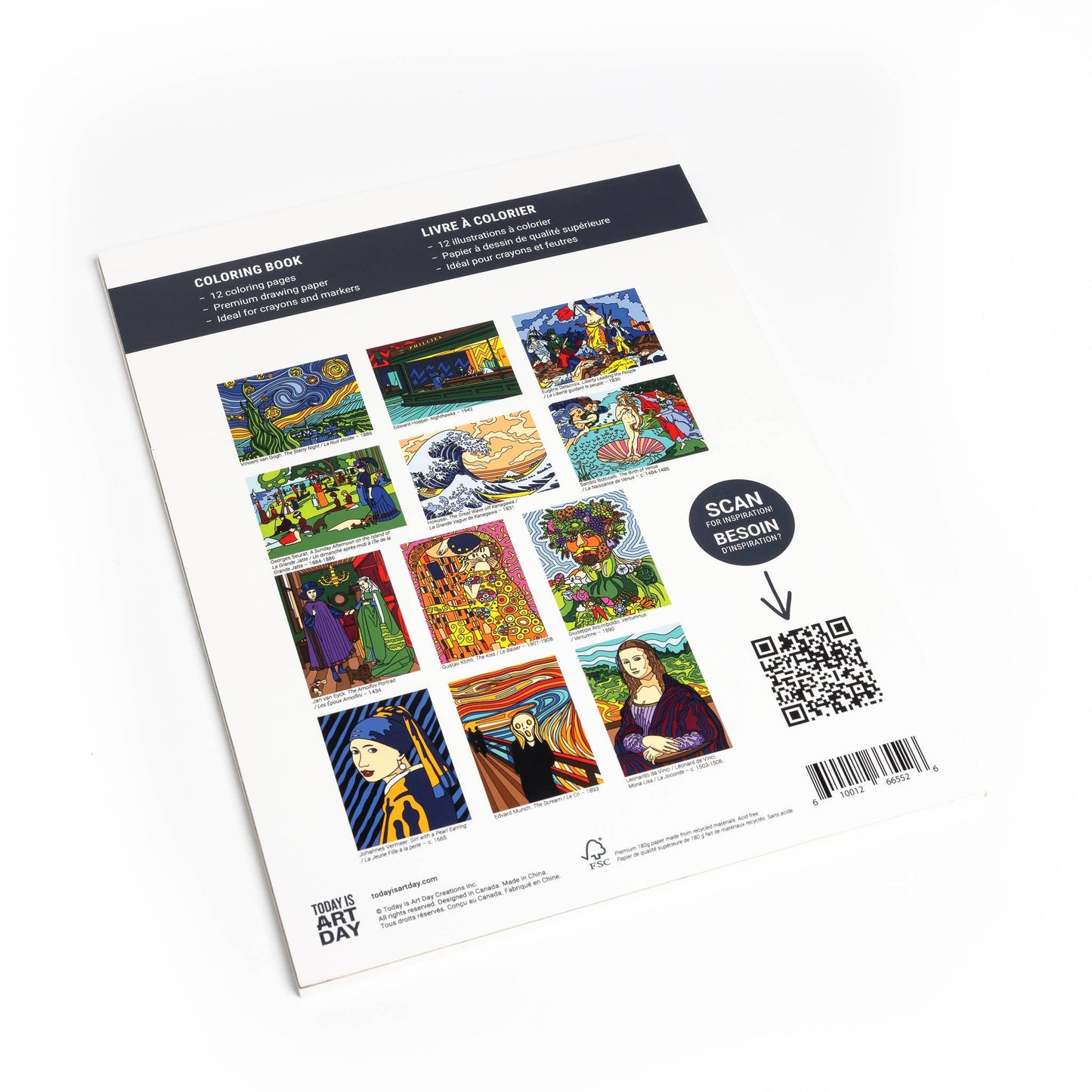 Masterpieces- Libro para colorear