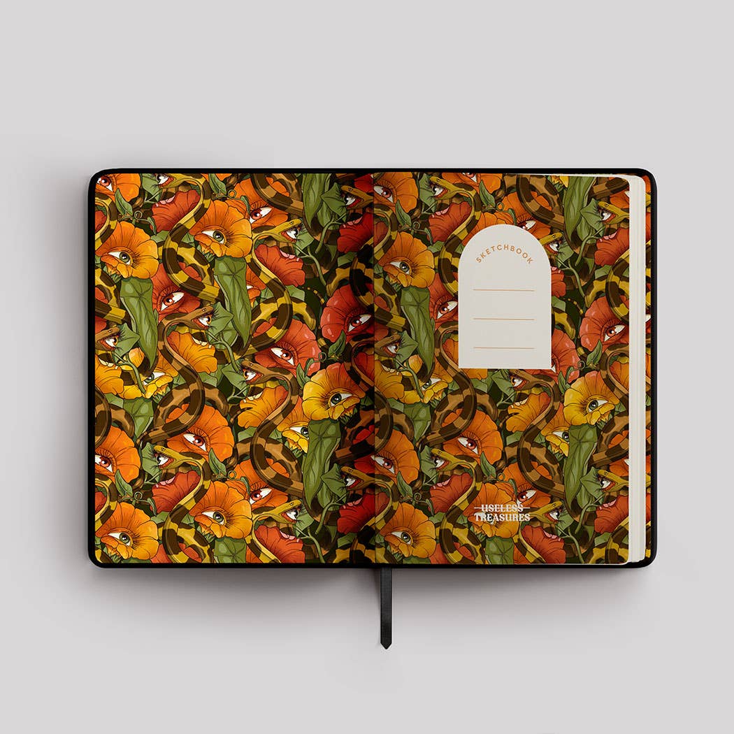 Cuaderno de dibujo: Negro
