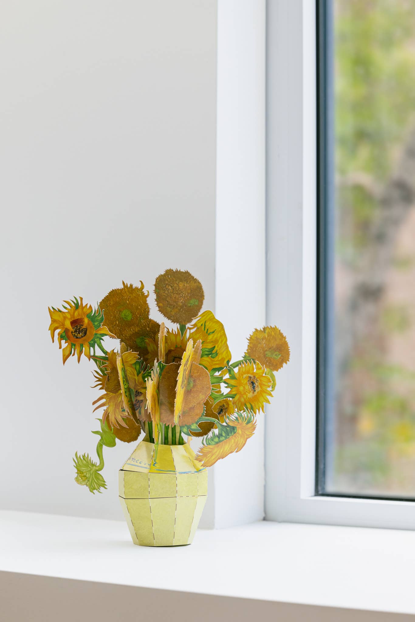 Vincent van Gogh - Girasoles - Ramo de papel