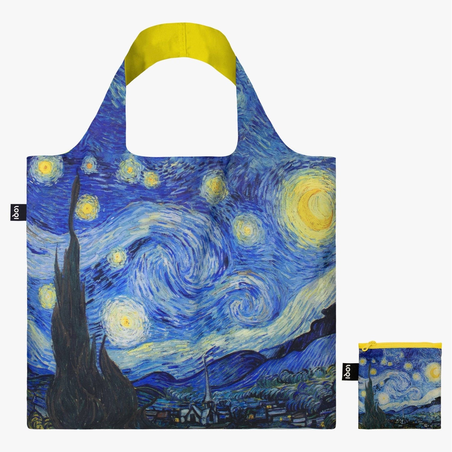 Bolsa Reciclada Neón Noche Estrellada VINCENT VAN GOGH