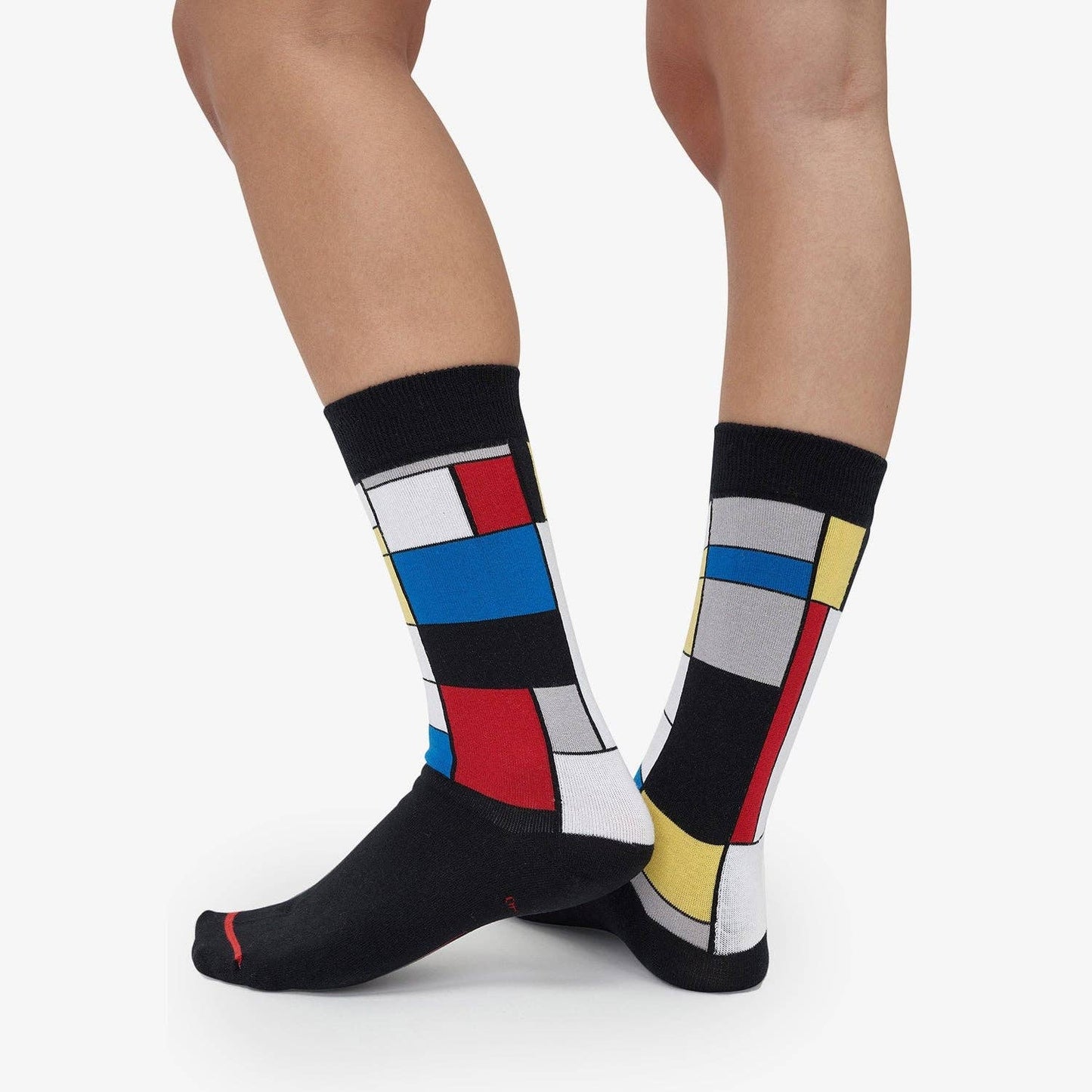 Calcetines de "Composición con rojo, azul y amarillo" de Piet Mondrian x MuseARTa®