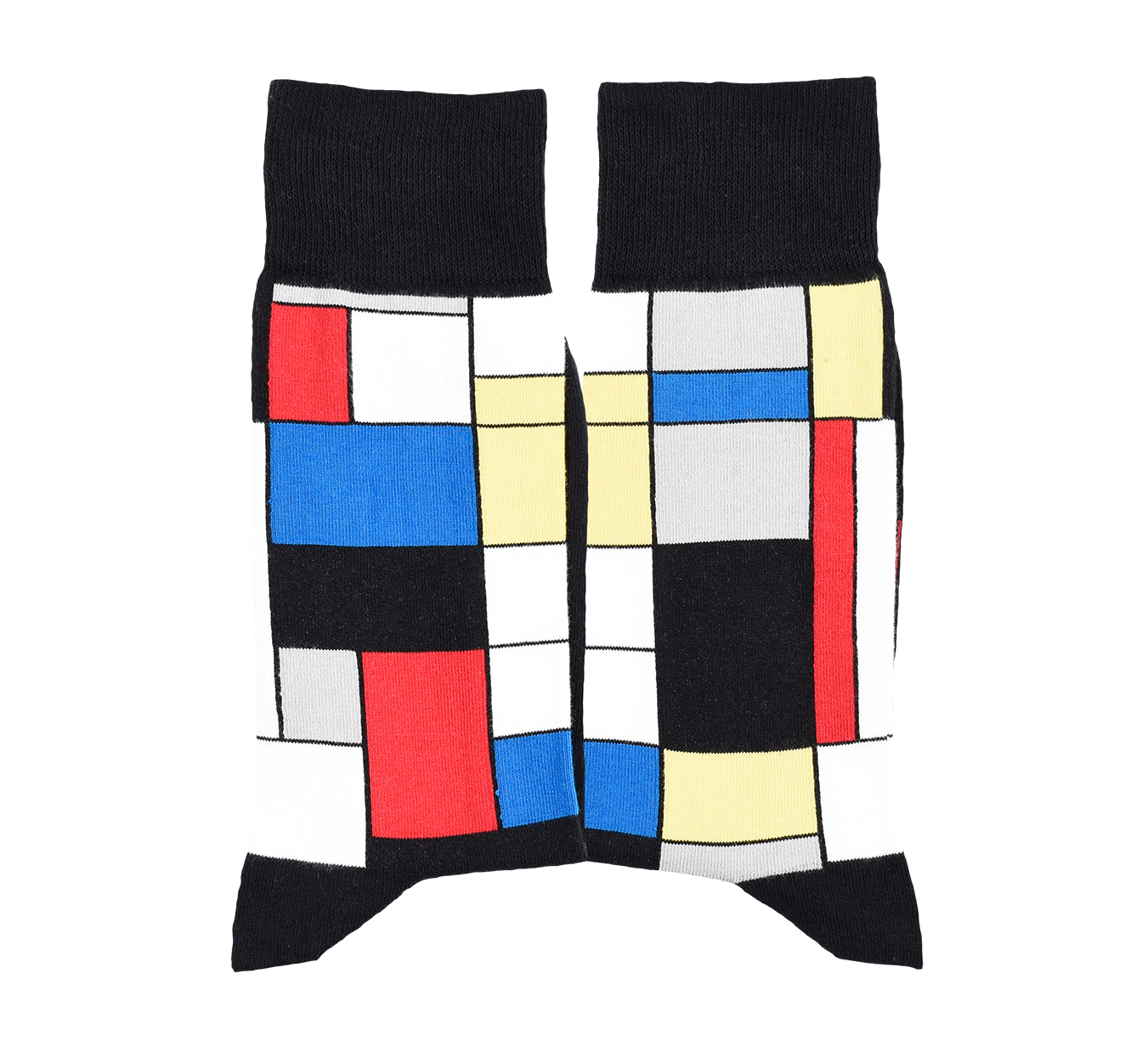 Calcetines de "Composición con rojo, azul y amarillo" de Piet Mondrian x MuseARTa®