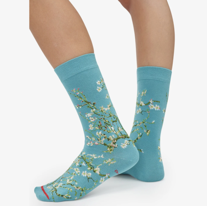 Calcetines de " Almendro en flor " de Van Gogh x MuseARTa®