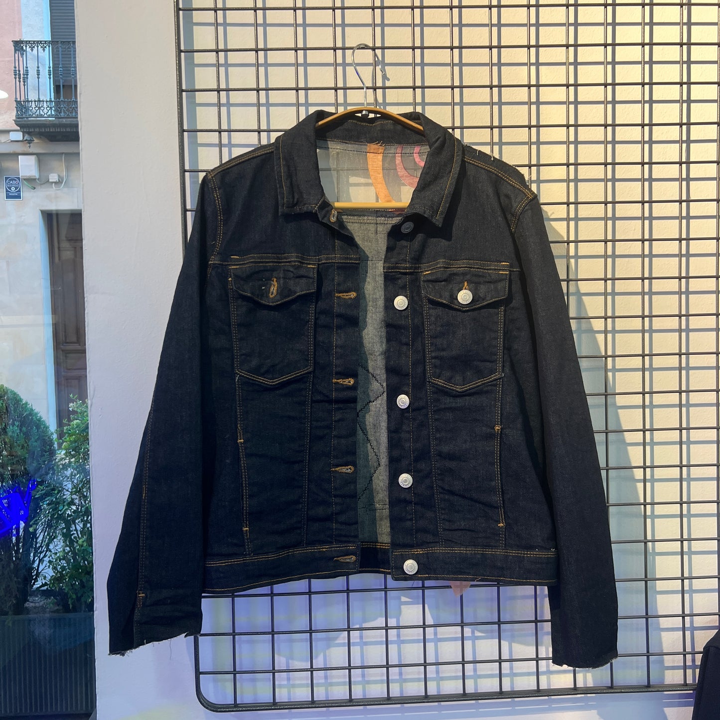 FLAXTL "Patchwork & Twirl" DENIM JACKET
