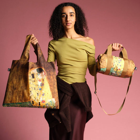 Bolsa reciclada El Beso de GUSTAV KLIMT