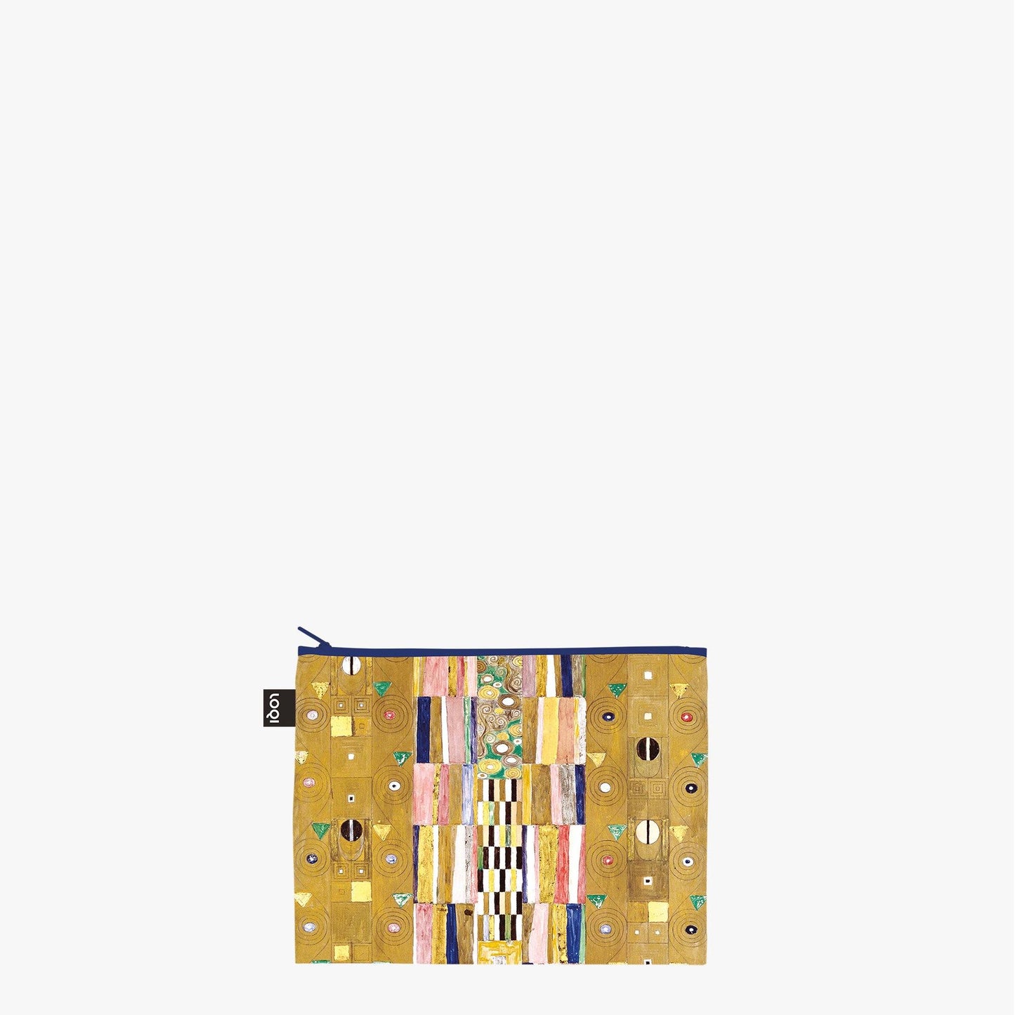 Conjunto de bolsos reciclados con cremallera GUSTAV KLIMT