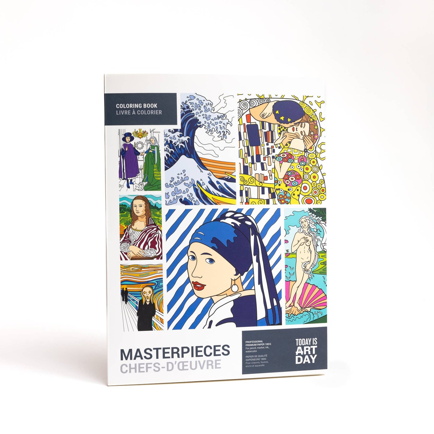 Masterpieces - Coloring book